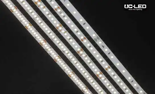 What are the benefits of using high-efficacy LED strips?
